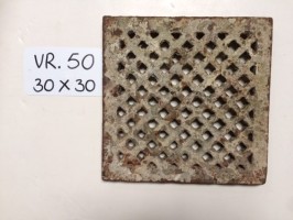 Vloer- kachel- putroosters & deurmatten - <strong>VR50:</strong> 30 x 30